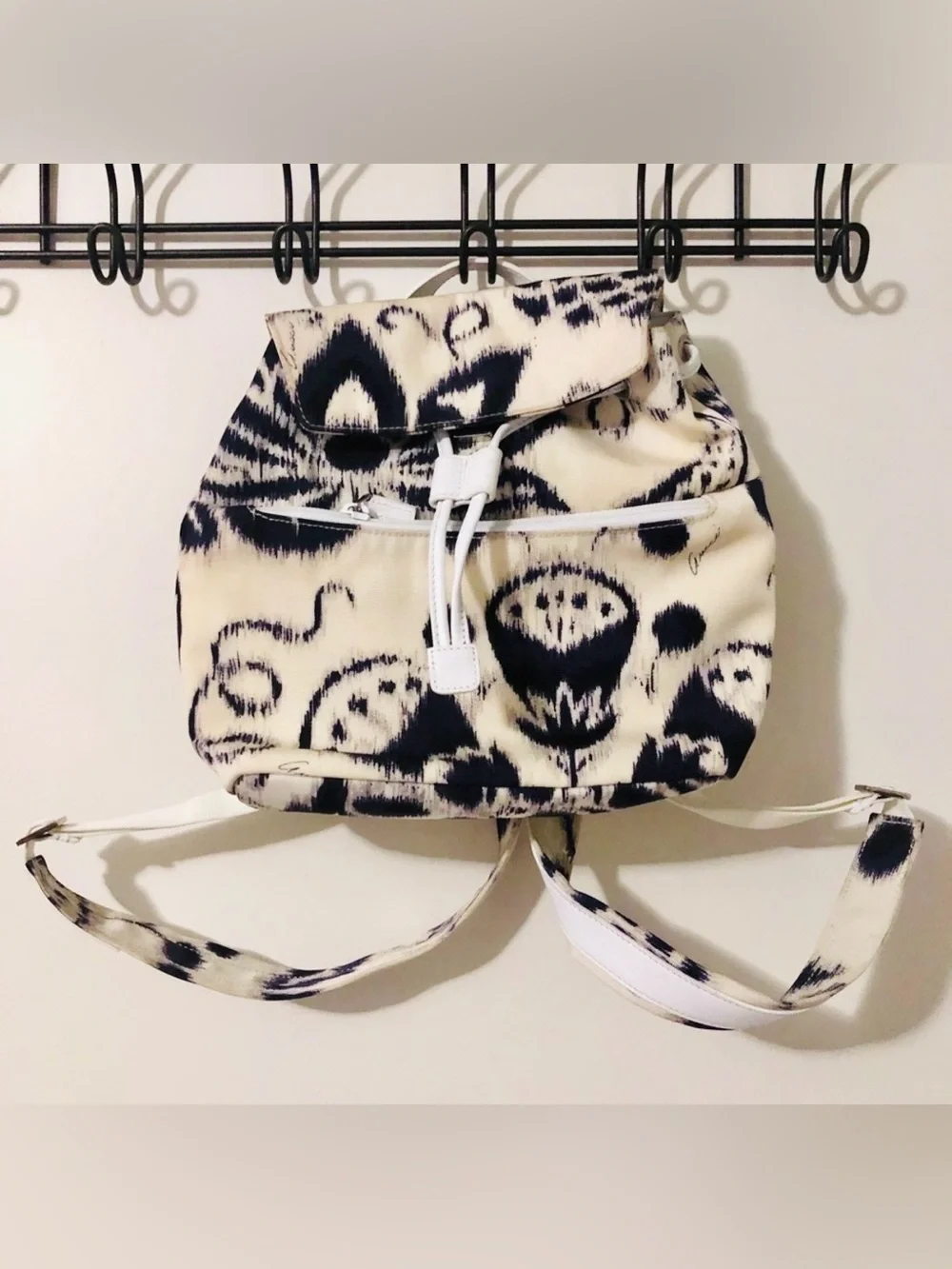 Vintage Gucci Floral Print Mini Backpack